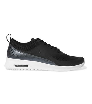 Nike + Air Max Thea And Faux Leather Sneakers