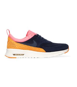 Nike + Air Max Thea Suede And Leather Sneakers