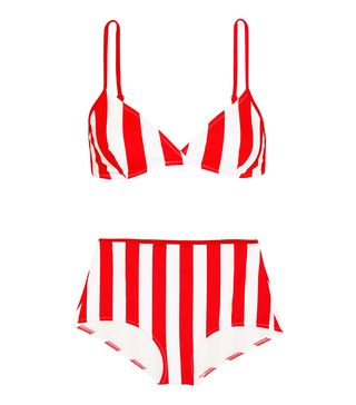 Solid & Striped + The Brigitte Striped Bikini