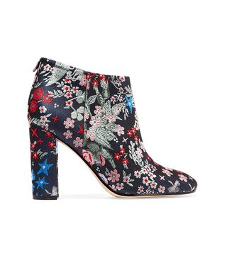 Sam Edelman + Cambell Floral Brocade Ankle Boots