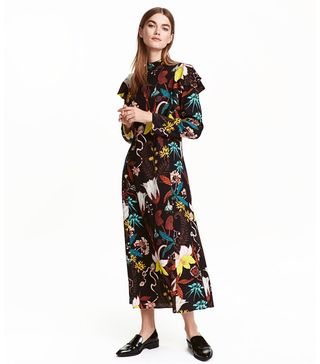 H&M + Patterned Dress