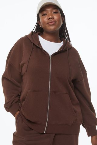 H&M + Oversized Hooded Jacket