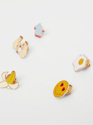 Mango + Brooch Clasp Set