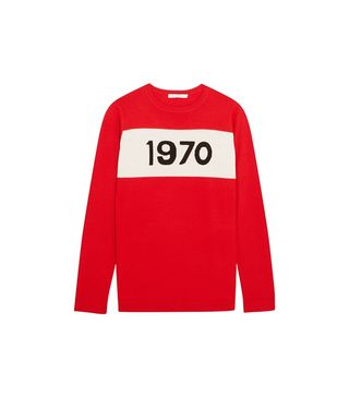 Bella Freud + 1970 Intarsia Wool Sweater