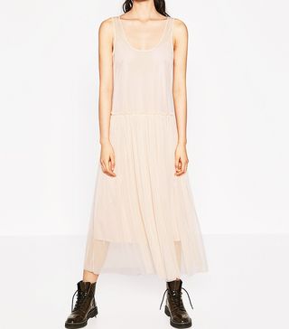 Zara + Tulle Sleeveless Dress