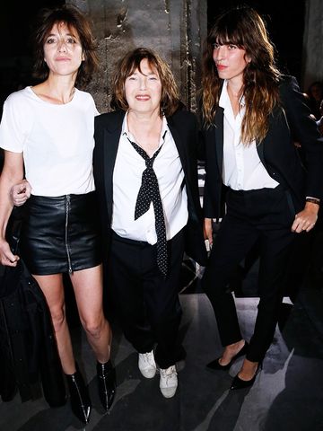 Anthony Vaccarello Just Won for Best Front Row at Saint Laurent | Who ...