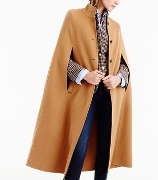 J.Crew + Wool-Cashmere Cape