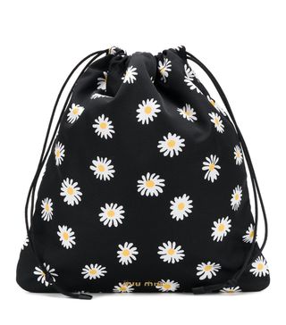 Miu Miu + Flower Print Pouch