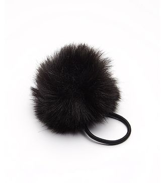 Free People + Faux Fur Pom Hair Tie