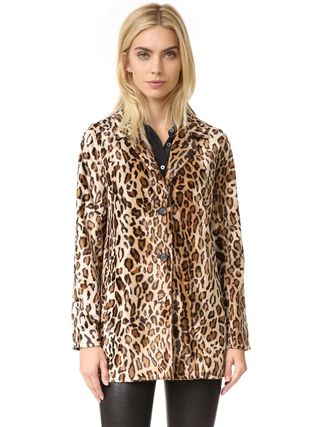 A Fashion-Forward Way to Wear an Animal-Print Coat | Who What Wear