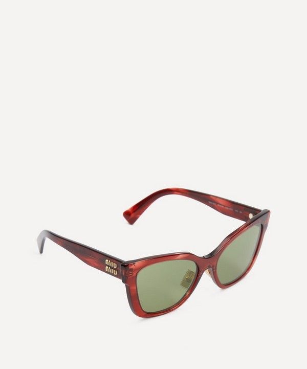 Miu Miu + Immediate Rectangular Sunglasses