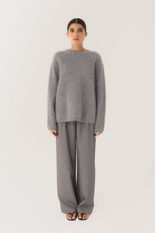 Almada Label + Floy Cashmere Sweater, Grey