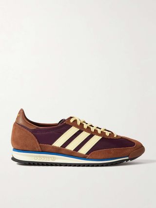 Adidas + Adidas Sl 72 Maroon, Almost Yellow & Preloved Brown