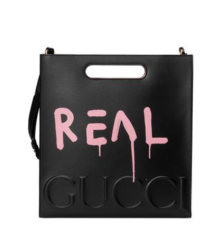 Gucci x GucciGhost + Leather Tote