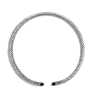 John Hardy + Dot Choker Necklace With Black Onyx