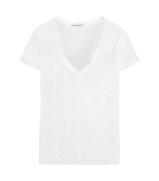 James Perse + Casual Slub Cotton T-Shirt