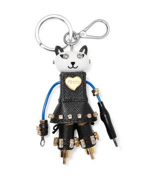 Prada + Cat Robot Keychain