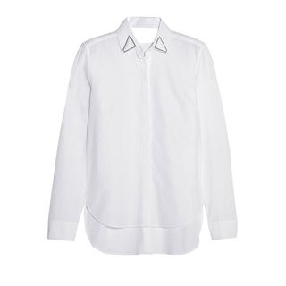 Dion Lee + Cutout Embellished Collar Shirt