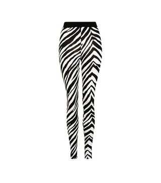 Topshop + Zebra Print Legging