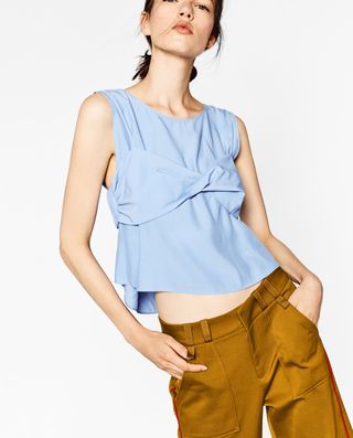 Zara + Top with Front Knot