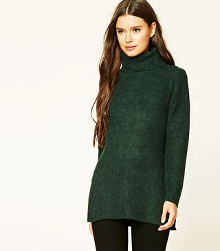 Forever 21 + Marled Longline Tunic Sweater