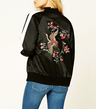 Forever 21 + Embroidered Souvenir Jacket