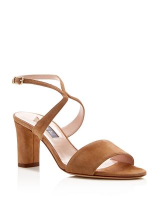SJP by Sarah Jessica Parker + Harmony Ankle Strap Mid Heel Sandals