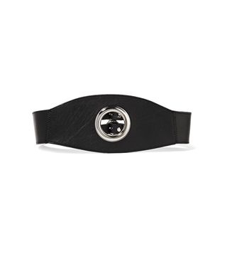 Zana Bayne + Eyelet Cincher Leather Waist Belt