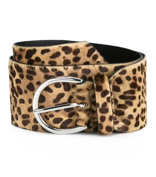 Isabel Marant + Leopard Patten Buckle Belt