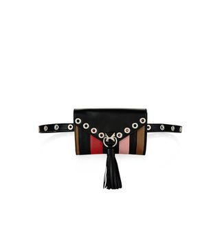 Sonia Rykiel + Multi Leather Panel Belt Bag