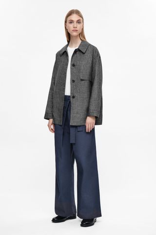 COS + Patterned Linen Jacket