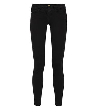 Frame + Le Skinny de Jeanne Mid-Rise Jeans