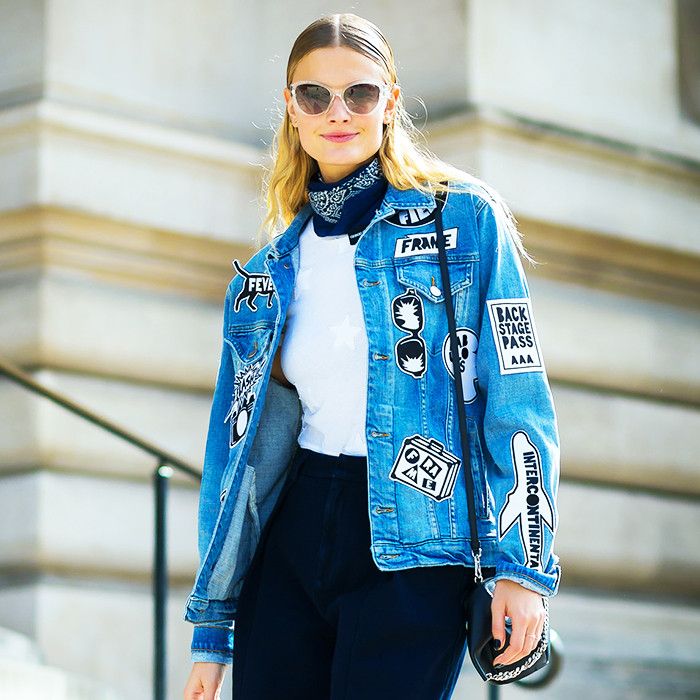 Paris blues jean on sale jacket