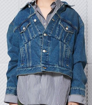 Balenciaga + Swing Denim Jacket