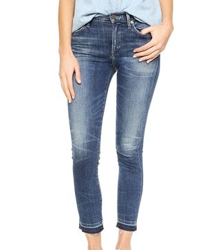 Citizens of Humanity + Rocket Crop High Rise Skinny Jeans
