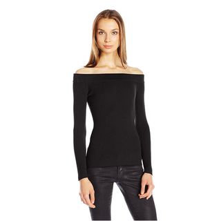 Guess + Women's Off Shoulder Rib Sweater