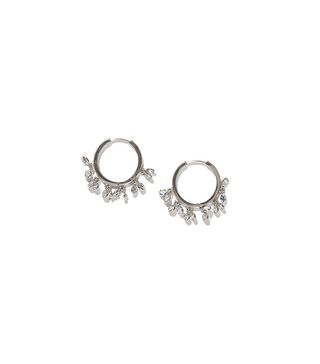 Adornmonde + Crystal Hoop Earrings