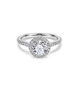 77 Diamonds + Halo Aphrodite Engagement Ring