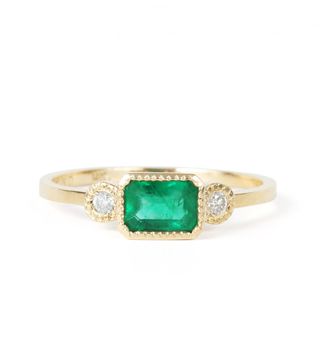 Jennie Kwon + Lexie Emerald Ring