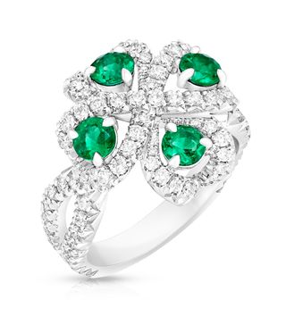 Fabergé + Marie Fuschia Sapphire Ring