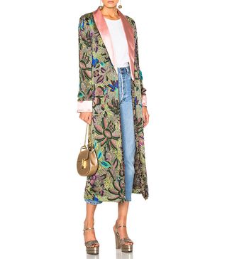 Etro + Pearl Reversible Silk Robe