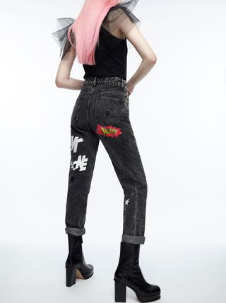 Zara + Wonder Woman Jeans