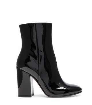 Gianvito Rossi + Patent Leather Rolling High Booties