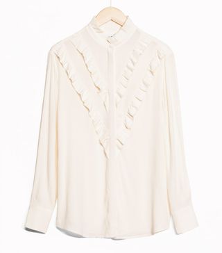 & Other Stories + Frilly Blouse