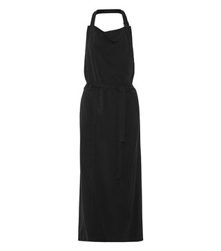 DKNY + Twill Halterneck Dress