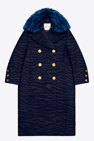 Kenzo x H&M + Long Wool-Blend Coat