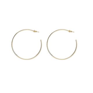 Sportsgirl + Round and Round Gold Hoop Earrings