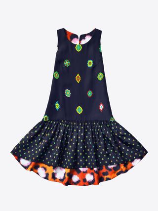 Kenzo x H&M + Silk Blended Dress