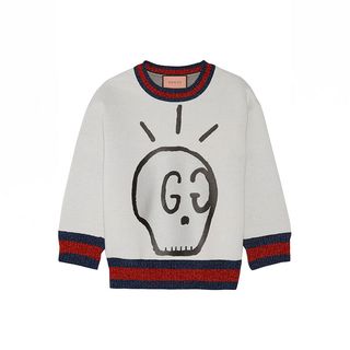 Gucci + Metallic-Trimmed Printed Neoprene Sweatshirt