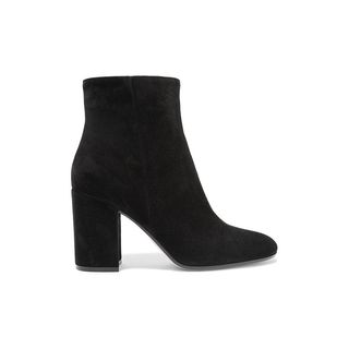 Gianvito Rossi + Suede Ankle Boots